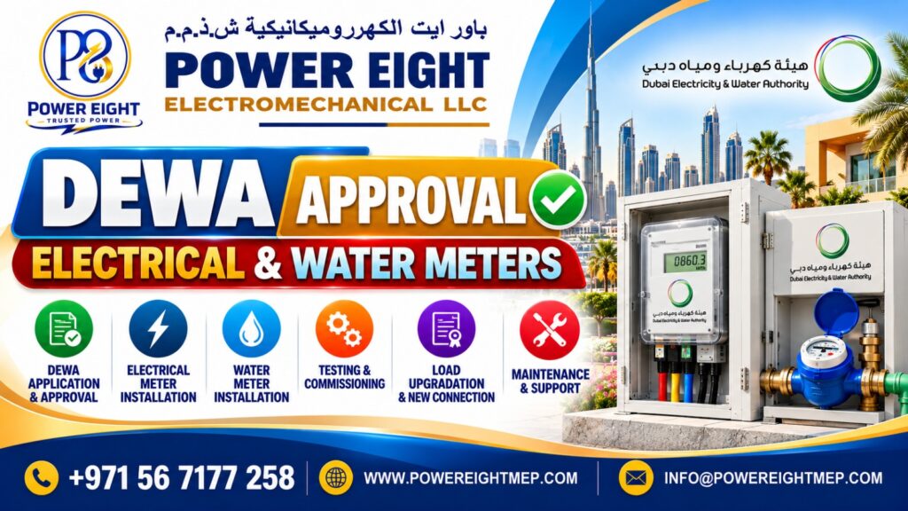 DEWA Approval Contractor in Ras Al Khor